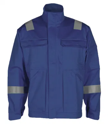 Хлопковая огнестойкая куртка из ткани Fr для нефтегазовой отрасли