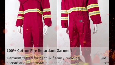 Огнестойкая огнестойкая защитная одежда пожарного Fr, куртка, брючный костюм со светоотражающей лентой в спецодежде